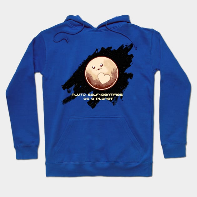 Pluto is a Planet Hoodie by GamerPiggy